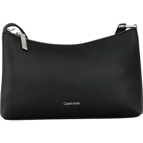 Elegante Schwarze Schultertasche - Calvin Klein - Modalova