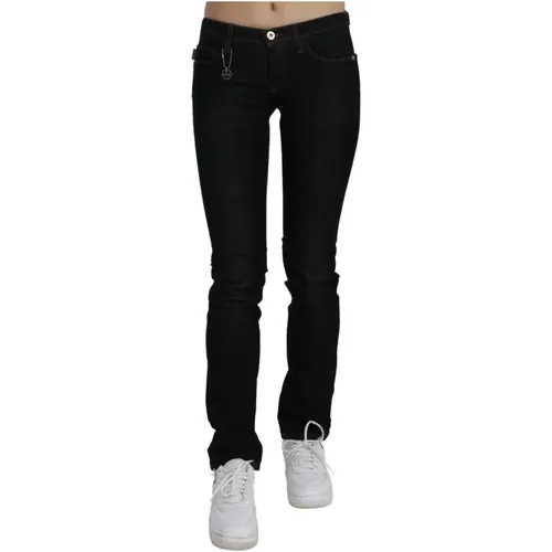 Elegante Schwarze Slim Fit Denim Jeans - Costume National - Modalova