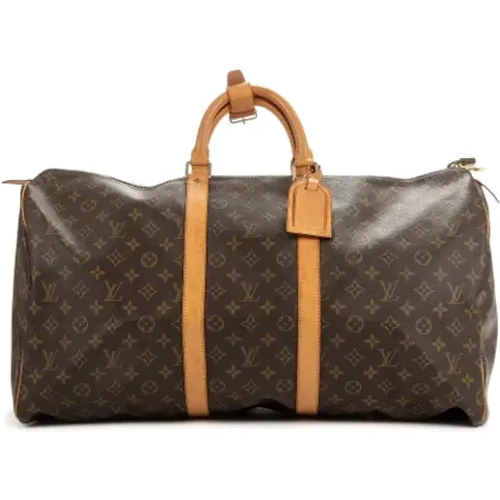 Pre-owned Coated canvas handbags , female, Sizes: ONE SIZE - Louis Vuitton Vintage - Modalova