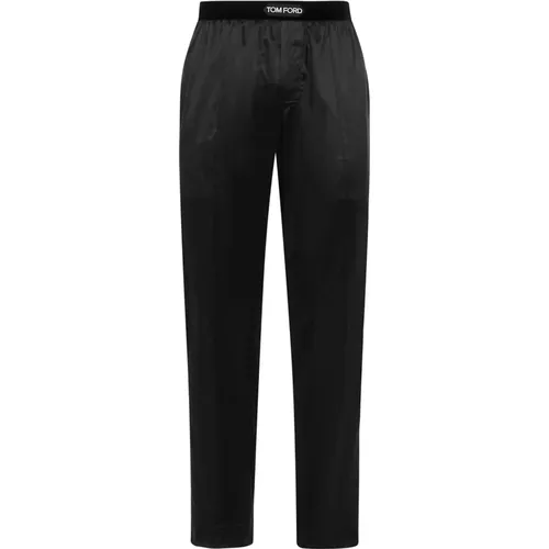 Silk Trousers Upgrade Stylish , male, Sizes: XL - Tom Ford - Modalova