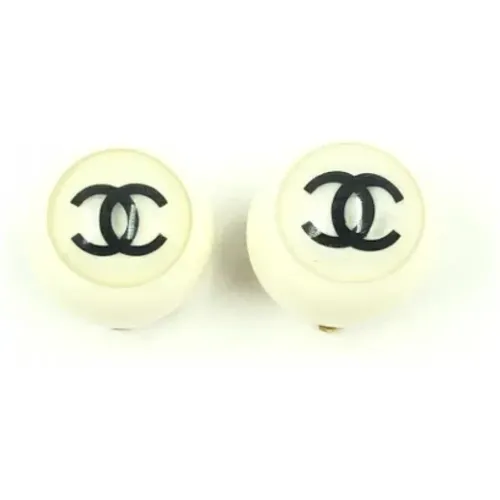 Pre-owned Fabric earrings , female, Sizes: ONE SIZE - Chanel Vintage - Modalova