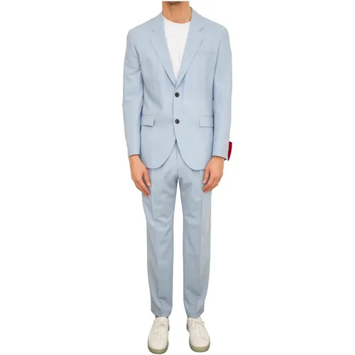 Elegant Celeste Suit , Herren, Größe: L - Hugo Boss - Modalova