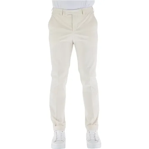 Ribbed Cotton Chino Pants , male, Sizes: 2XL - PT Torino - Modalova