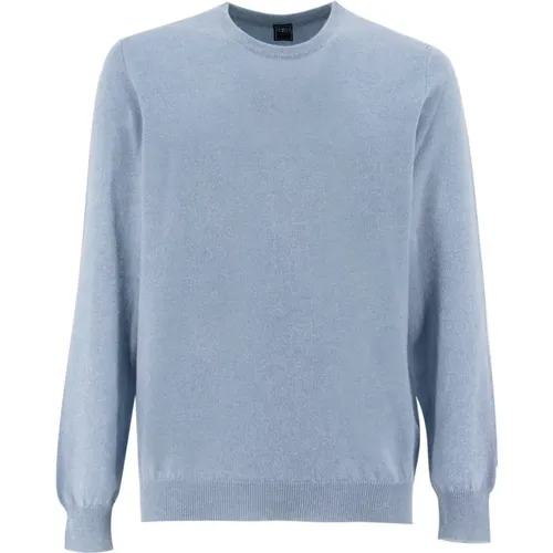 Luxury Italian Cashmere Sweater for Men , male, Sizes: 3XL, 4XL, L - Fedeli - Modalova