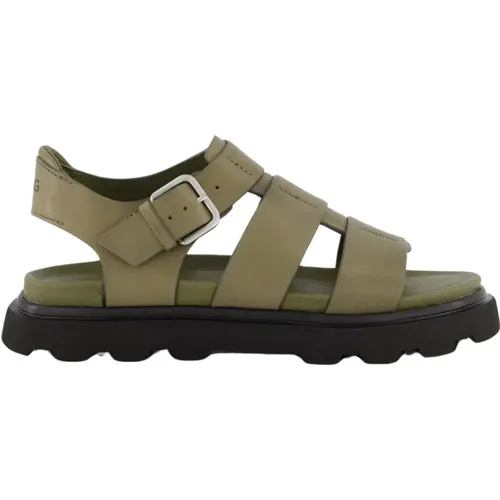 Flat Sandalen , Damen, Größe: 42 EU - Ugg - Modalova