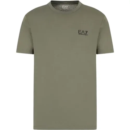 Reines Baumwoll-T-Shirt,Reines Baumwoll T-shirt - Emporio Armani EA7 - Modalova