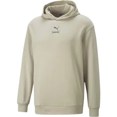 Sportswear Better Hoodie Fl Pebble Hoodie , Herren, Größe: S - Puma - Modalova