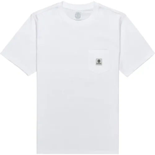 Short Sleeve T-shirt , male, Sizes: L - Element - Modalova