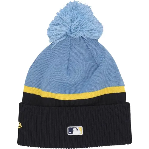 MLB City Connect Knit Beanie Pom Pom , male, Sizes: ONE SIZE - new era - Modalova