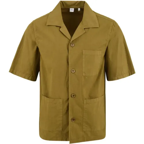Short Sleeve Shirts , male, Sizes: L, M, S, XL - Aspesi - Modalova