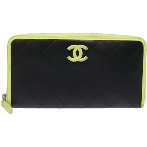 Pre-owned Leather wallets , female, Sizes: ONE SIZE - Chanel Vintage - Modalova