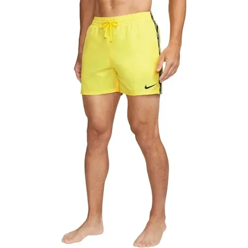 Gelbe Volley Short Badebekleidung - Nike - Modalova