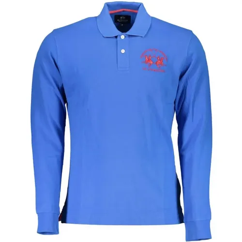 Embroidered Polo Shirt with Contrast , male, Sizes: 2XL, M, L, XL - LA MARTINA - Modalova