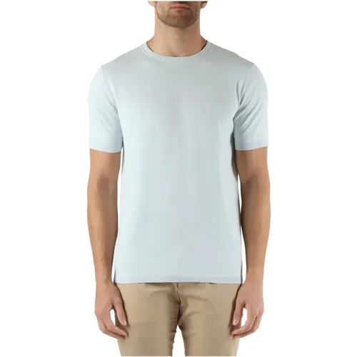 Kurzarm-Baumwoll-T-Shirt , Herren, Größe: 2XL - At.P.Co - Modalova