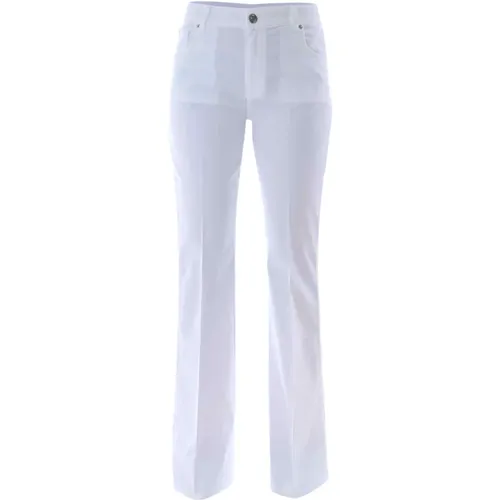 Flared cotton trousers , Damen, Größe: W25 - Kocca - Modalova