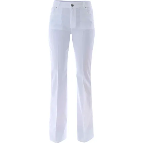 Flared cotton trousers , Damen, Größe: W27 - Kocca - Modalova