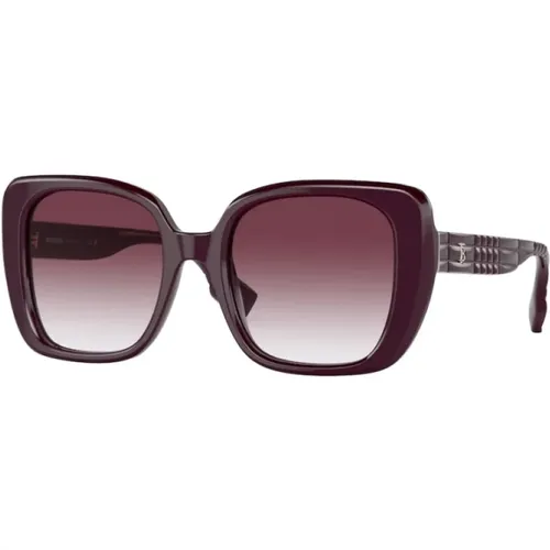 Stilvolle Sonnenbrille für Frauen - Modell Be4371 , Damen, Größe: 52 MM - Burberry - Modalova