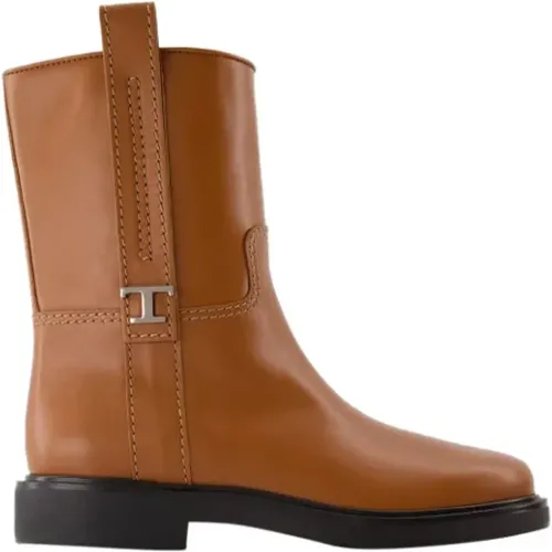 Leder boots Tod's - TOD'S - Modalova