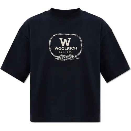 Oversize T-Shirt Woolrich - Woolrich - Modalova