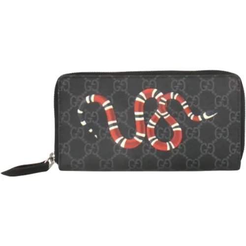 Pre-owned Canvas wallets , female, Sizes: ONE SIZE - Gucci Vintage - Modalova