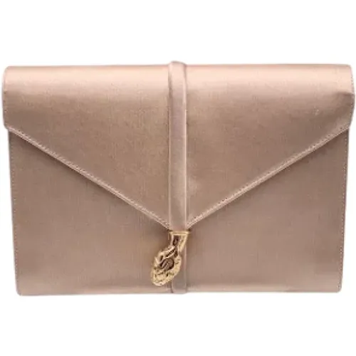 Pre-owned Fabric clutches , female, Sizes: ONE SIZE - Yves Saint Laurent Vintage - Modalova
