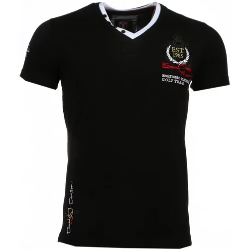 Embroidery Riviera Club - Men T-Shirt - 54092Z , male, Sizes: XL, S, M - Gentile Bellini - Modalova