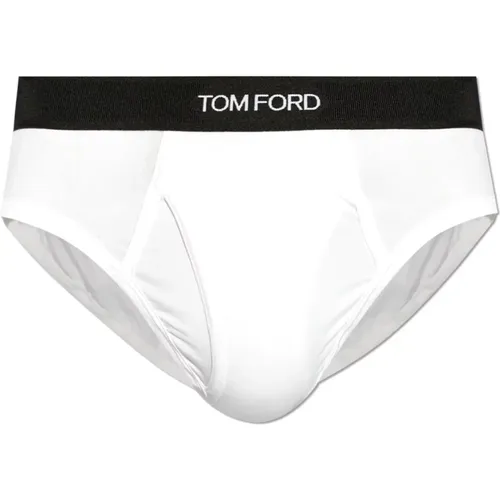 Briefs mit Logo , Herren, Größe: M - Tom Ford - Modalova