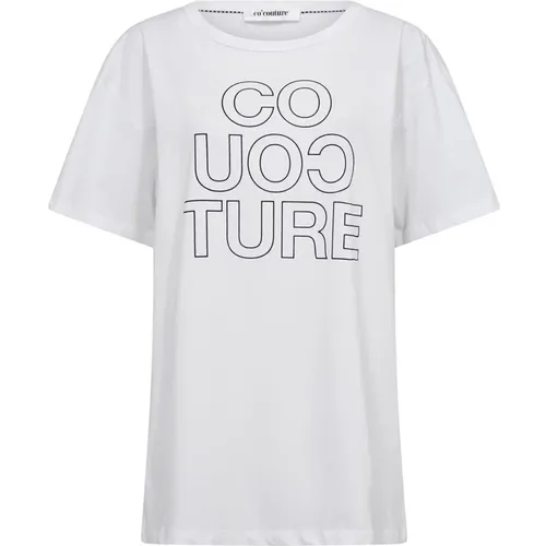 Outlinecc Oversize Tee Top , female, Sizes: XL, L - Co'Couture - Modalova