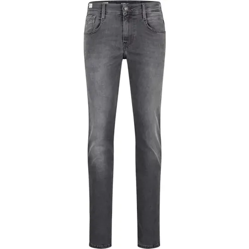 Slim-Fit Hyperflex Jeans , male, Sizes: W28 L32, W33 L34, W27 L32, W30 L34, W29 L30 - Replay - Modalova