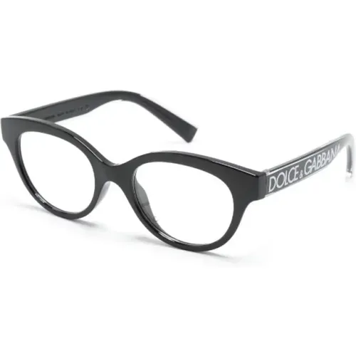 Schwarze Optische Brille, Stilvoll und Vielseitig , Damen, Größe: 46 MM - Dolce & Gabbana - Modalova