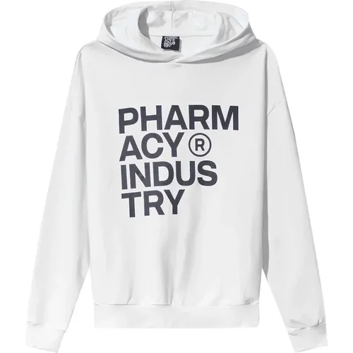 Weißer Pullover für Männer , Herren, Größe: S - Pharmacy Industry - Modalova