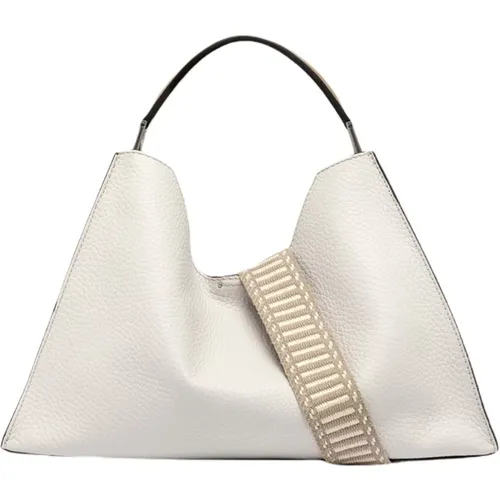 Aurora Bubble Leather Bag , female, Sizes: ONE SIZE - Gianni Chiarini - Modalova