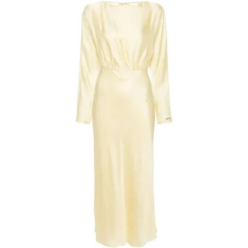 Open Back Dolman Dress , female, Sizes: XS - Calvin Klein - Modalova