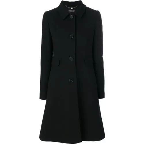 Classic Wool and Cotton Coat , female, Sizes: 2XS - Twinset - Modalova