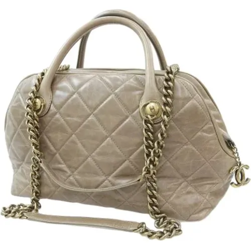 Pre-owned Leather chanel-bags , female, Sizes: ONE SIZE - Chanel Vintage - Modalova