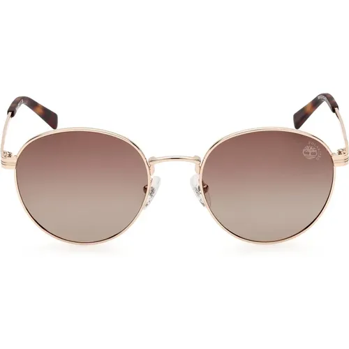 Runde Polarisierte Sonnenbrille Eleganter Stil - Timberland - Modalova