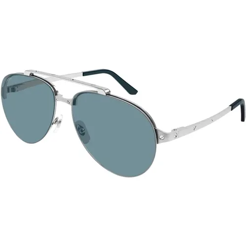 Ct0354S Stylish Model Sunglasses , unisex, Sizes: L/XL, 61 MM - Cartier - Modalova