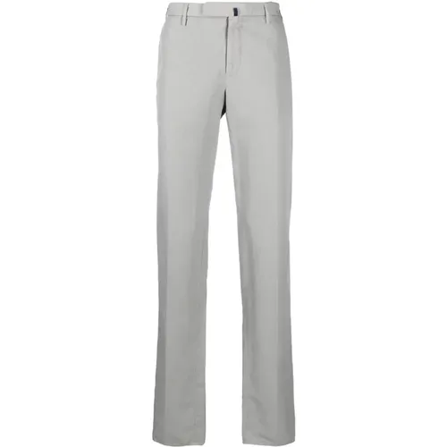 Linen/cotton pants , male, Sizes: 2XL - Incotex - Modalova