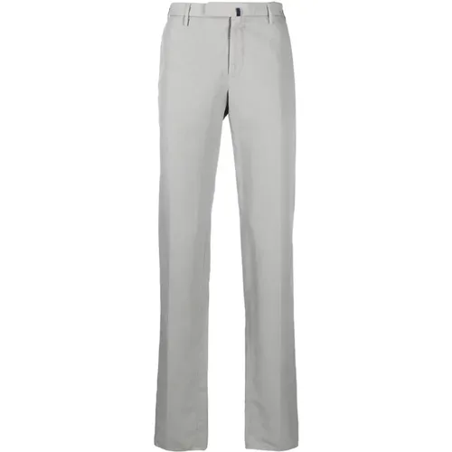 Linen/cotton pants , male, Sizes: 2XL, L - Incotex - Modalova