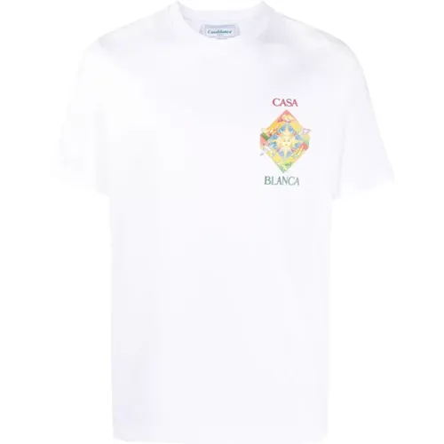 Printed T-shirts and Polos , male, Sizes: 2XL, XL - Casablanca - Modalova