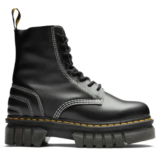 Gepolsterte Plateau-Kampfstiefel , Damen, Größe: 37 EU - Dr. Martens - Modalova