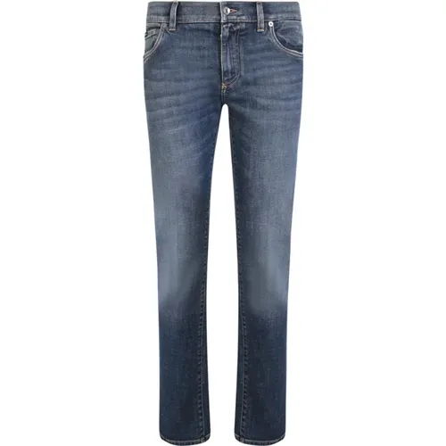 Slim-Fit Jeans for Men , male, Sizes: 2XL - Dolce & Gabbana - Modalova