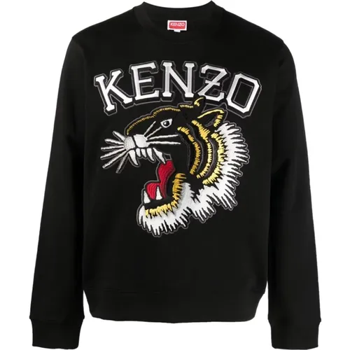 Schwarzer Tiger Sweatshirt,Sweatshirts - Kenzo - Modalova