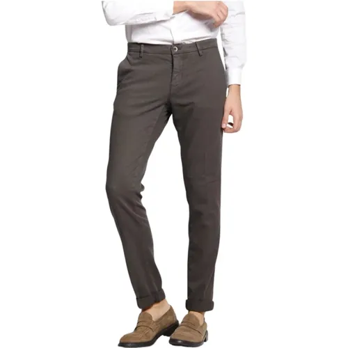 Extra Slim Fit Chino Hose , Herren, Größe: 3XL - Mason's - Modalova