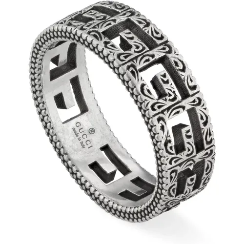 G Cube Ring , female, Sizes: 56 MM - Gucci - Modalova