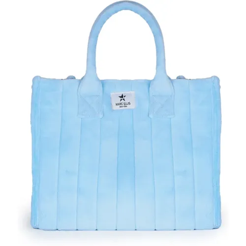 Sky Shopping Bag Buby Saint Martin , female, Sizes: ONE SIZE - Marc Ellis - Modalova