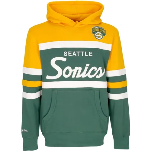 Seattle Supersonics Hoodie Original Teamfarben - Mitchell & Ness - Modalova