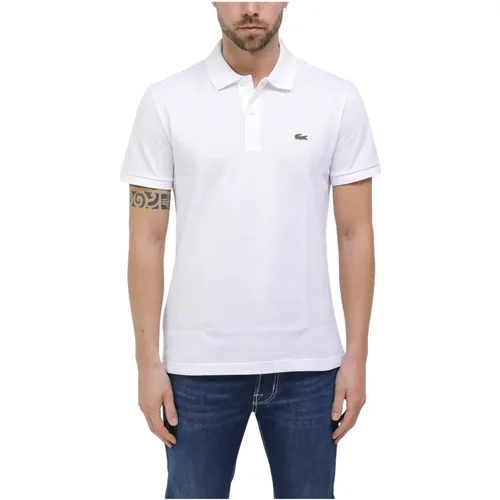 Slim Fit Polo Shirt,Weiße Polo Slim Fit - Lacoste - Modalova