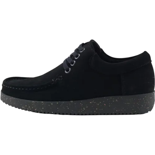 Anna Suede Schwarze Damenschuhe , Damen, Größe: 36 EU - Nature Footwear - Modalova