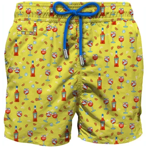 Yellow Sea Clothing Lighting Micro , male, Sizes: M, S - MC2 Saint Barth - Modalova